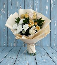 Букет цветов из:  Розы и Хризантемы в Ахтубинске