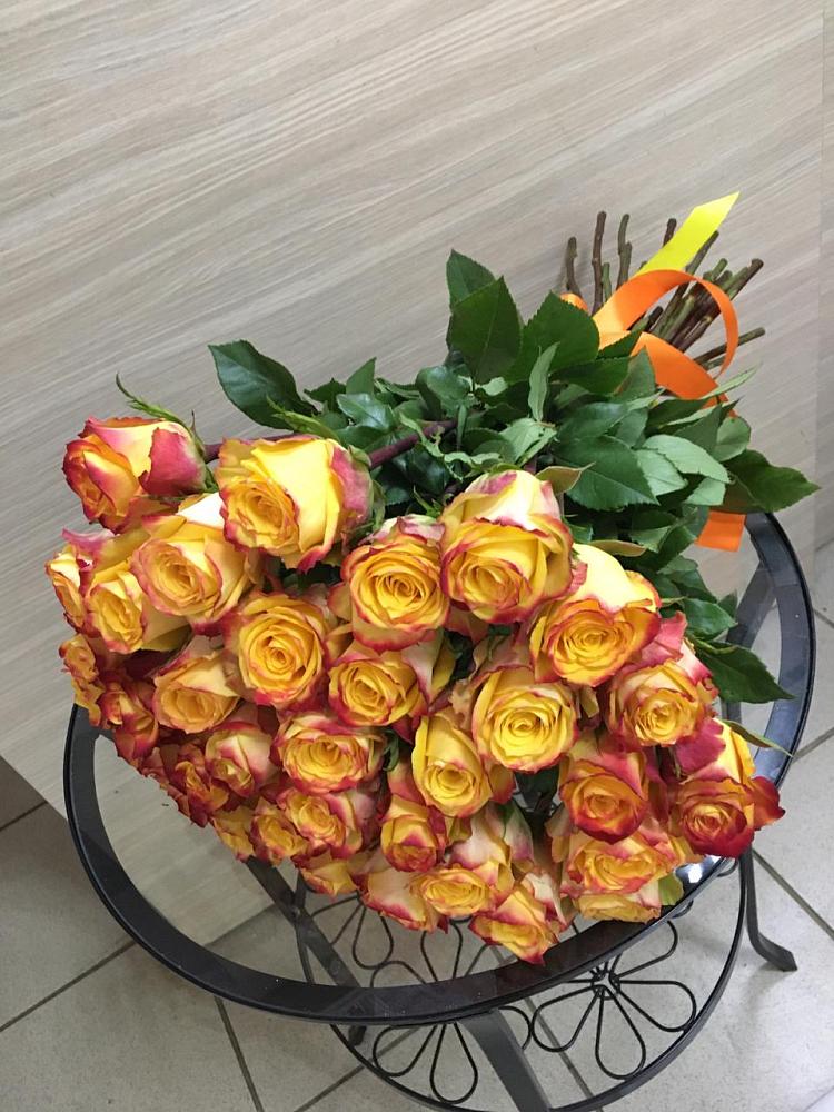 Букет Желтые розы в Ахтубинске