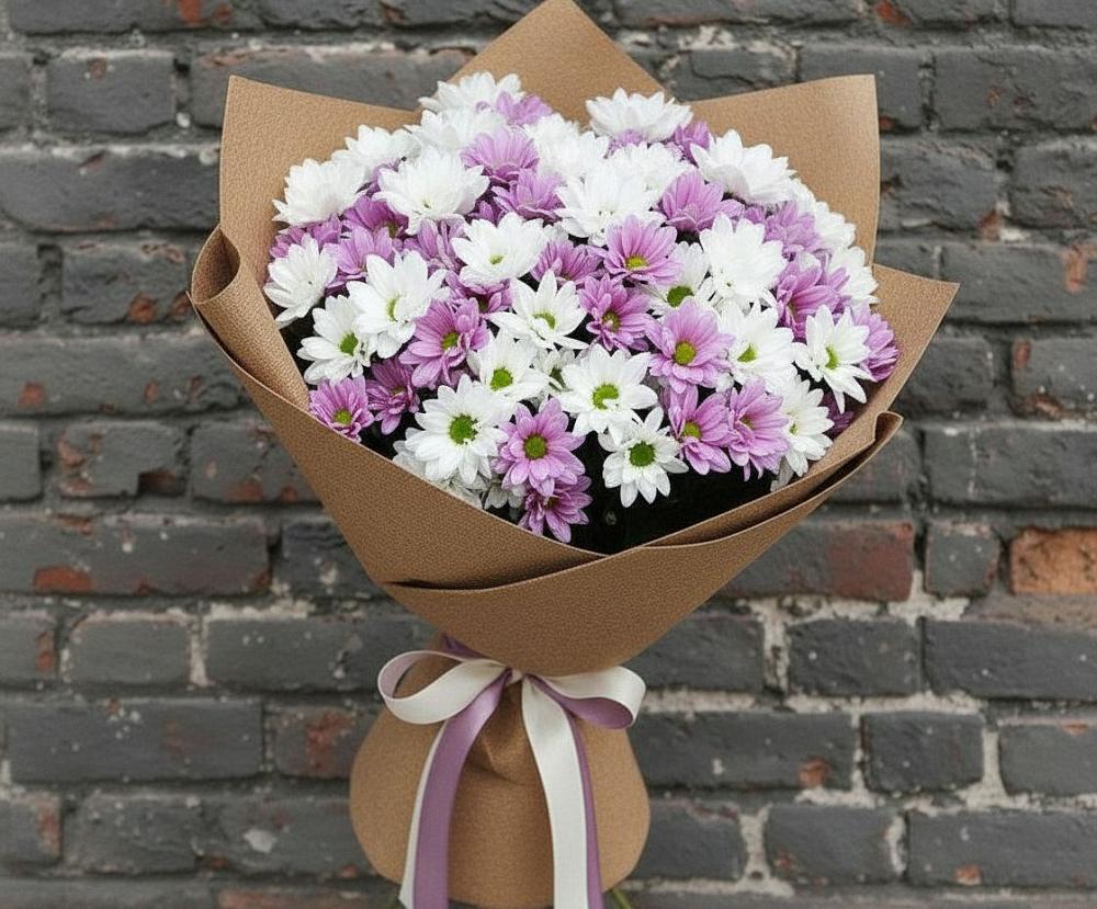 Букет цветов из: Хризантемы в Ахтубинске