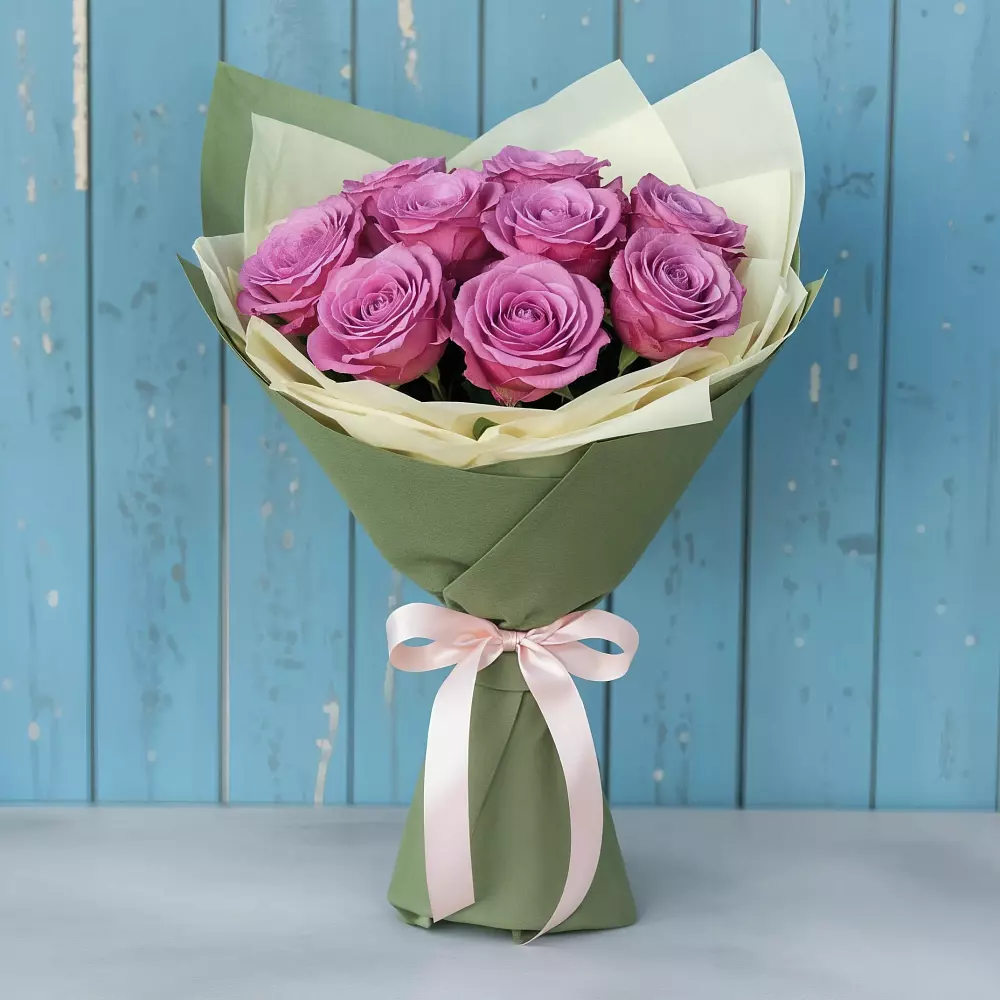 Букет Розы Фёрст Леди в Ахтубинске