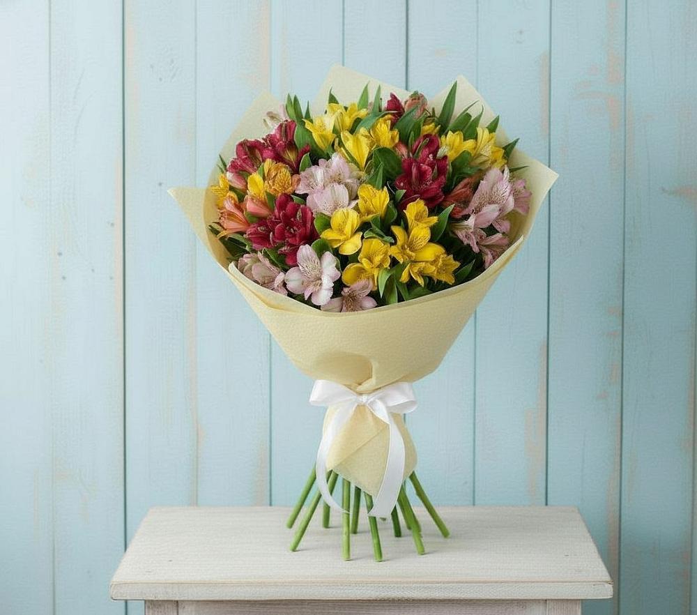 Букет цветов из: Альстромерии в Ахтубинске