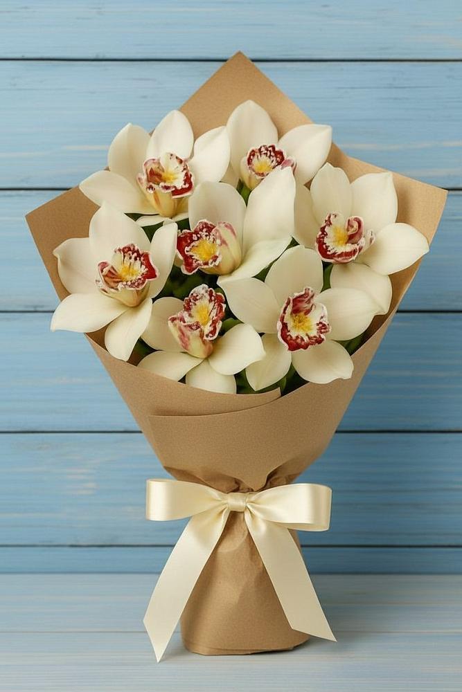 Букет цветов из: Орхидеи и Розы в Ахтубинске